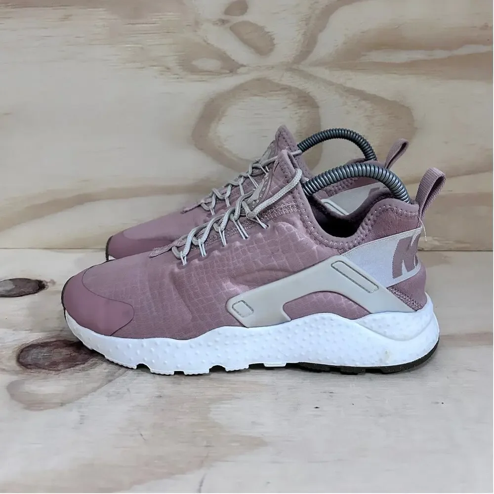 Nike - Air Huarache Run Ultra - Trainer Shoes - Pink - Women's - 7 - 819151-603